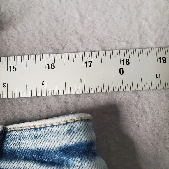 Lovervet by Vervet Flare Jeans Womens 16W High Rise Distressed Tummy Control - Picture 8 of 10